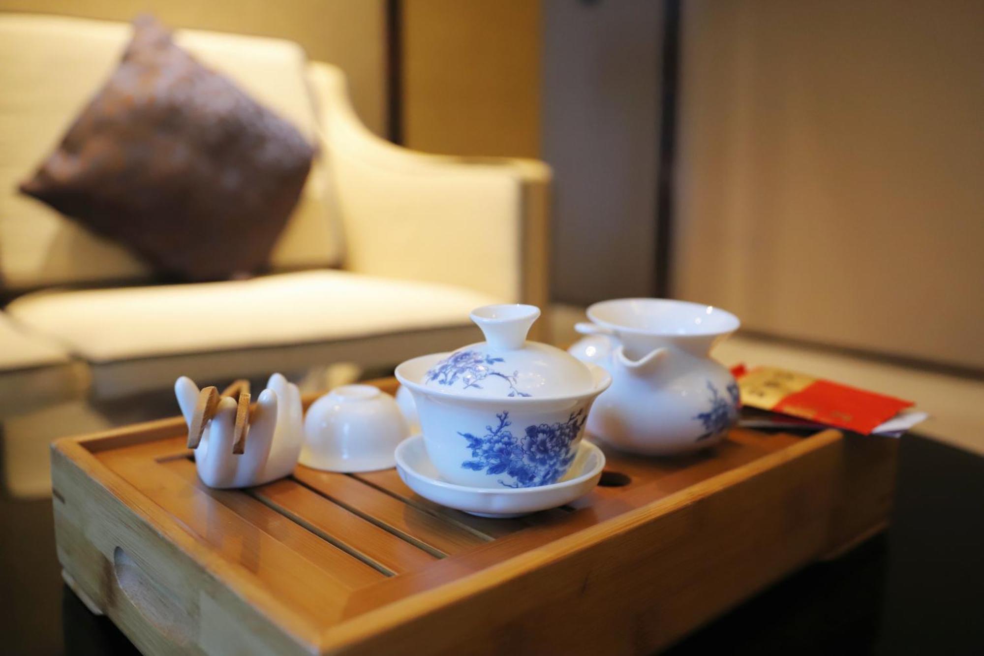 Hotel Wanda Realm Jinhua Exterior foto