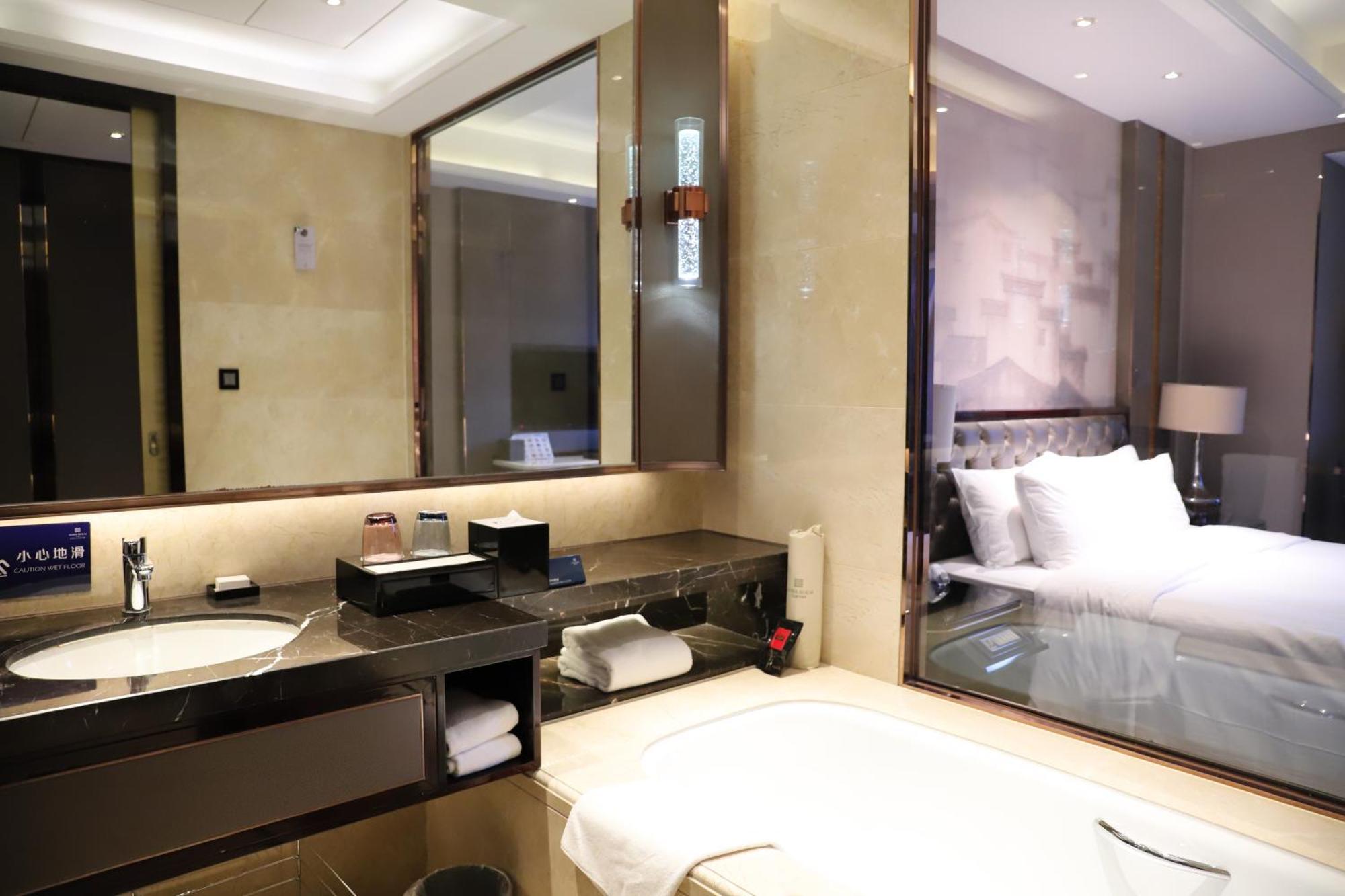 Hotel Wanda Realm Jinhua Exterior foto